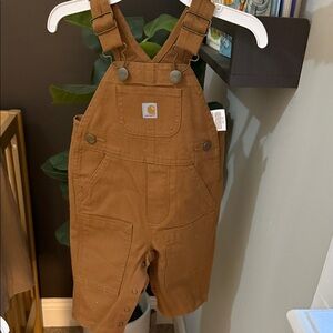 Carhartt Tan Kids Overalls